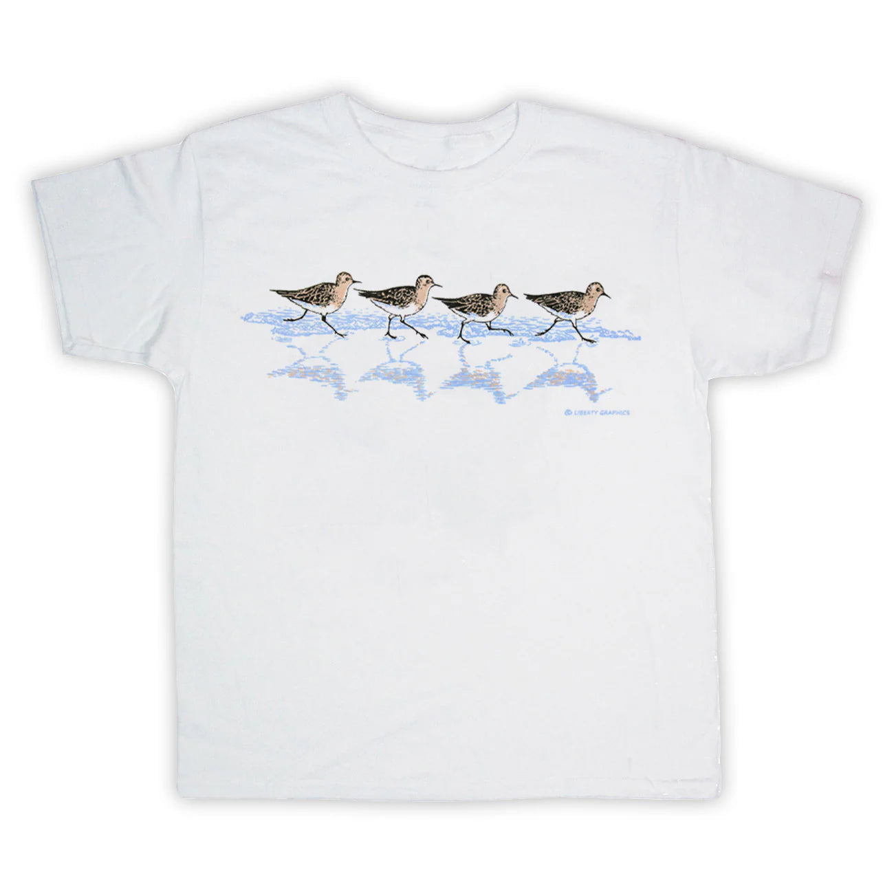 Sandpipers Youth T-Shirt by Liberty Graphics - Maine Yarn & Fiber Supply