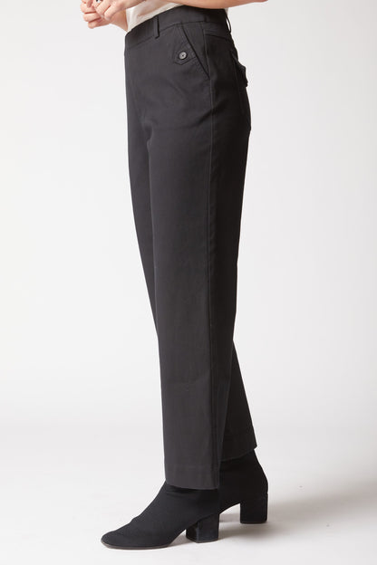 Ultra Stretch Twill Soho Pant in Black by Habitat Clothing