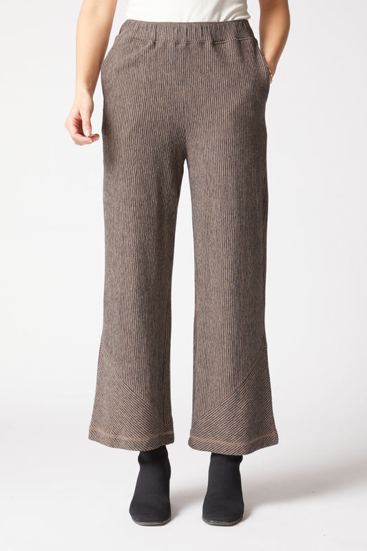 Pasadena Stripe Veranda Pant in Truffle by Habitat Clothing
