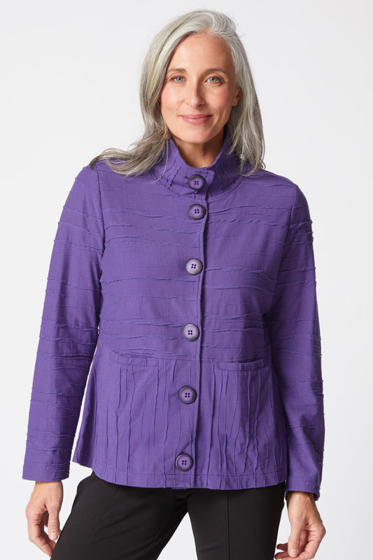 Steady Stream Chelsea Jacket in Mulberry by Habitat Clothing
