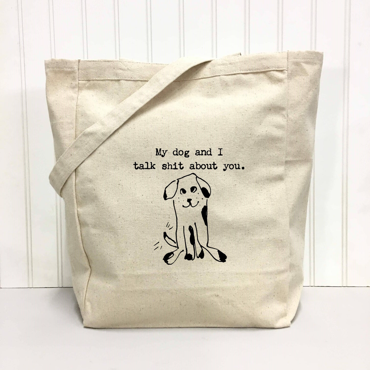 My Dog and I... Tote Bag from Things UnCommon