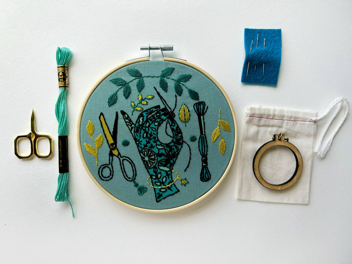 Maker Embroidery Kit by Rikrack