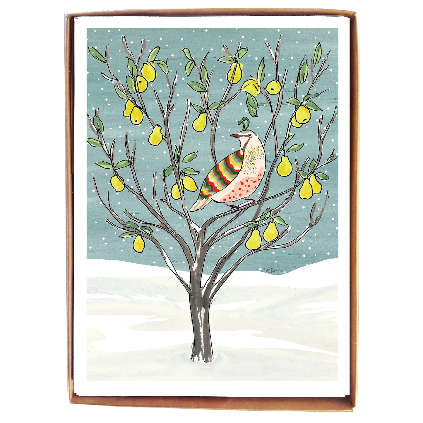 Partridge in a Pear Tree - Box Card Set by Molly O