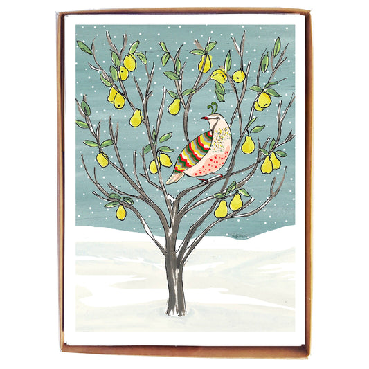 Partridge in a Pear Tree - Box Card Set by Molly O