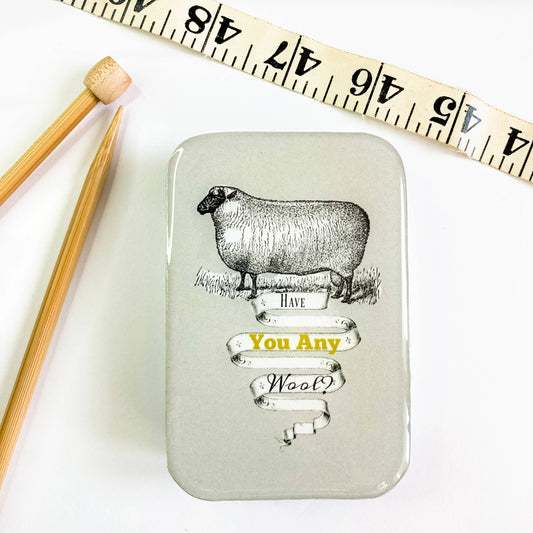 Have you any wool? Notions Tin from Firefly Notes