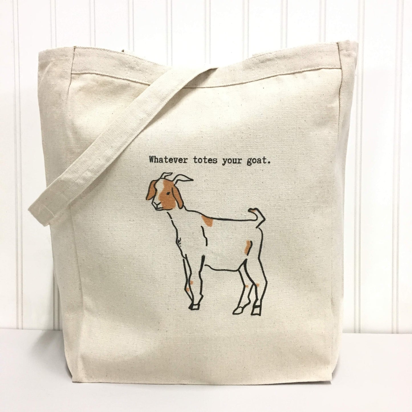 Whatever Totes Your Goat Tote Bag by Things Uncommon