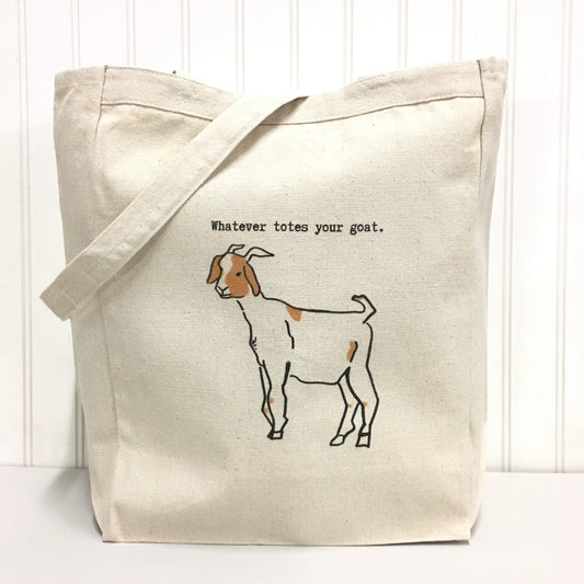 Whatever Totes Your Goat Tote Bag by Things Uncommon