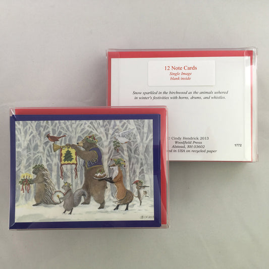 Christmas Procession - Boxed Set of 12 Greeting Cards by Woodfield Press