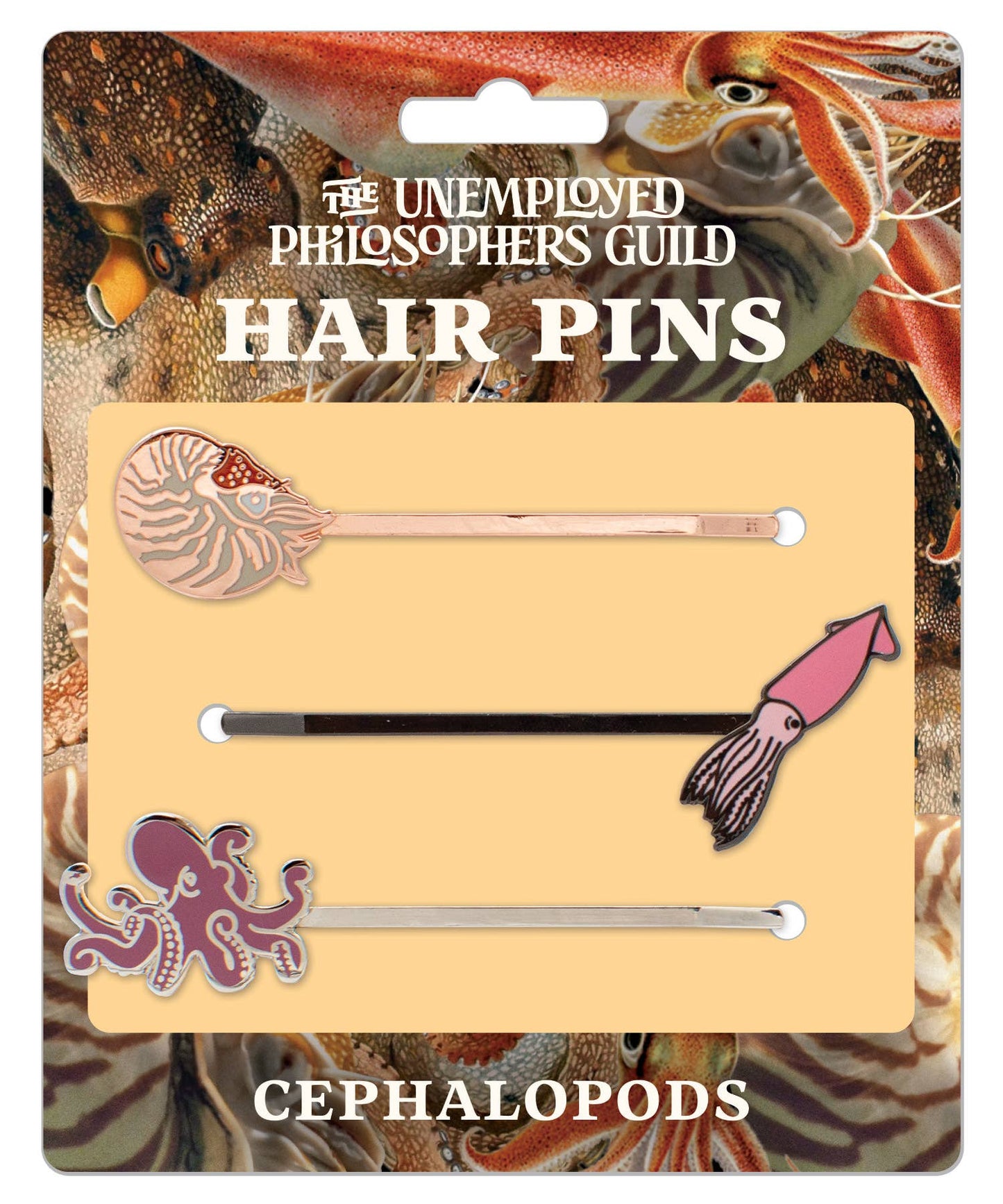 Cephalopods Hair Pins from Unemployed Philosophers Guild