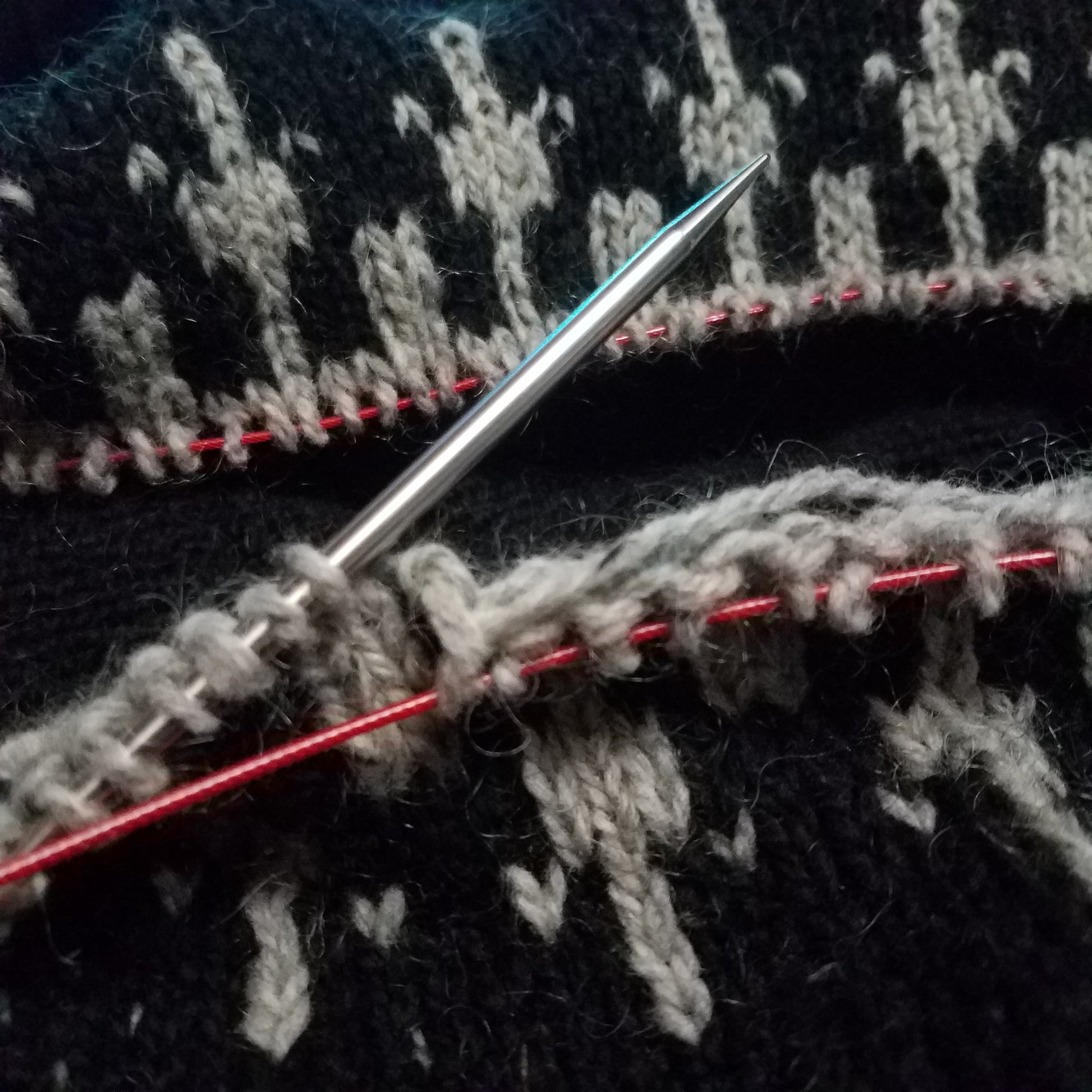 ChiaoGoo SS Red Lace 24 Circular Knitting Needles at The Endless