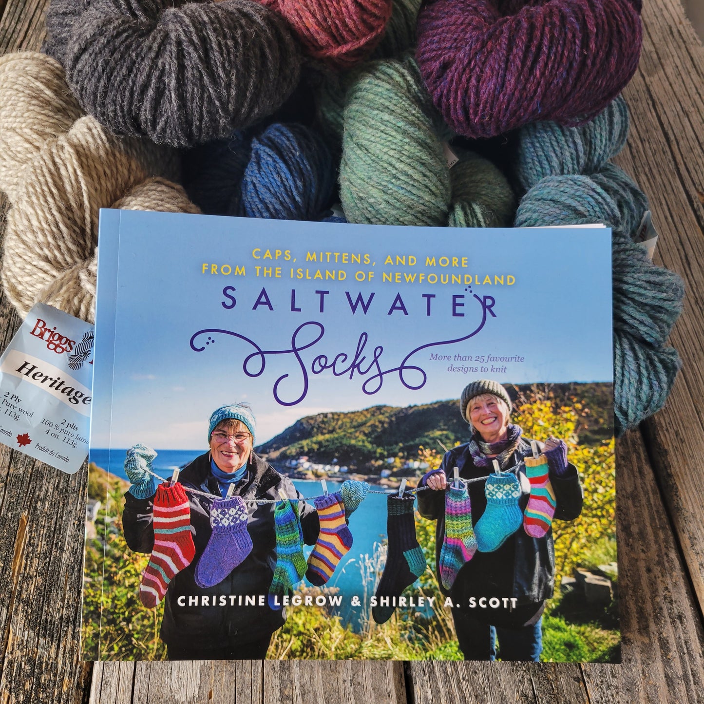 Saltwater Socks by Christine Legrow & Shirley A. Scott