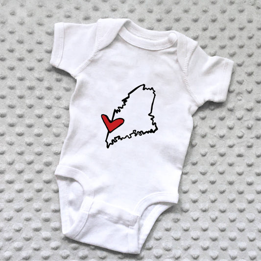 Love Maine - Baby Onesie by Things UnCommon