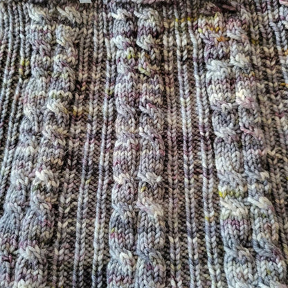 Narrow Spire Cowl: Rappel Series - Knitting Pattern by Jodi Clayton - DIGITAL DOWNLOAD