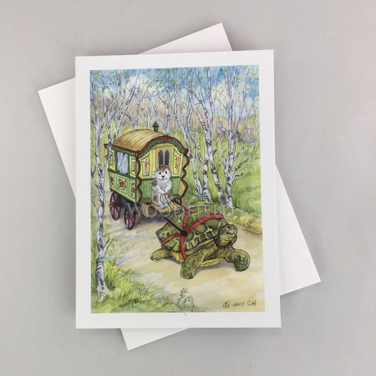 Homeward Bound - Greeting Card by Woodfield Press