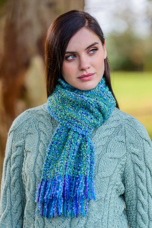 Mohair Viscose Scarf 34C1 from Mucros Weavers