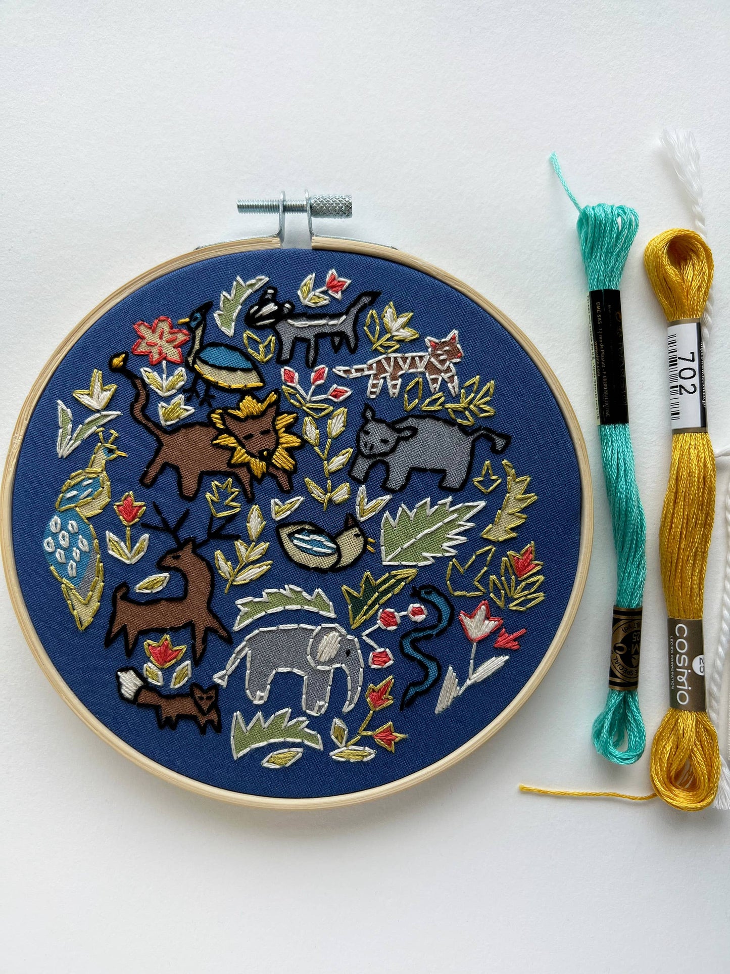 Wildlife Embroidery Kit by Rikrack