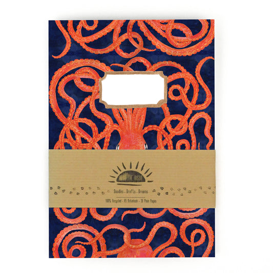 Octopoda Octopus Lined Journal by Also the Bison