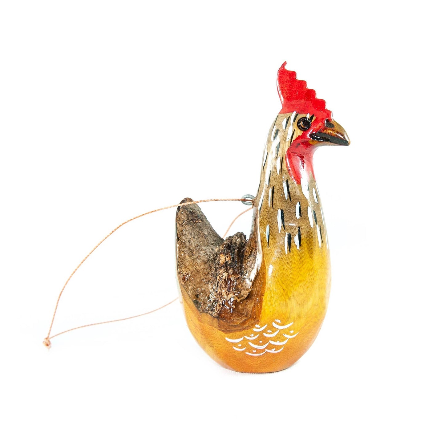 Chicken Wood Ornament from Ornaments 4 Orphans