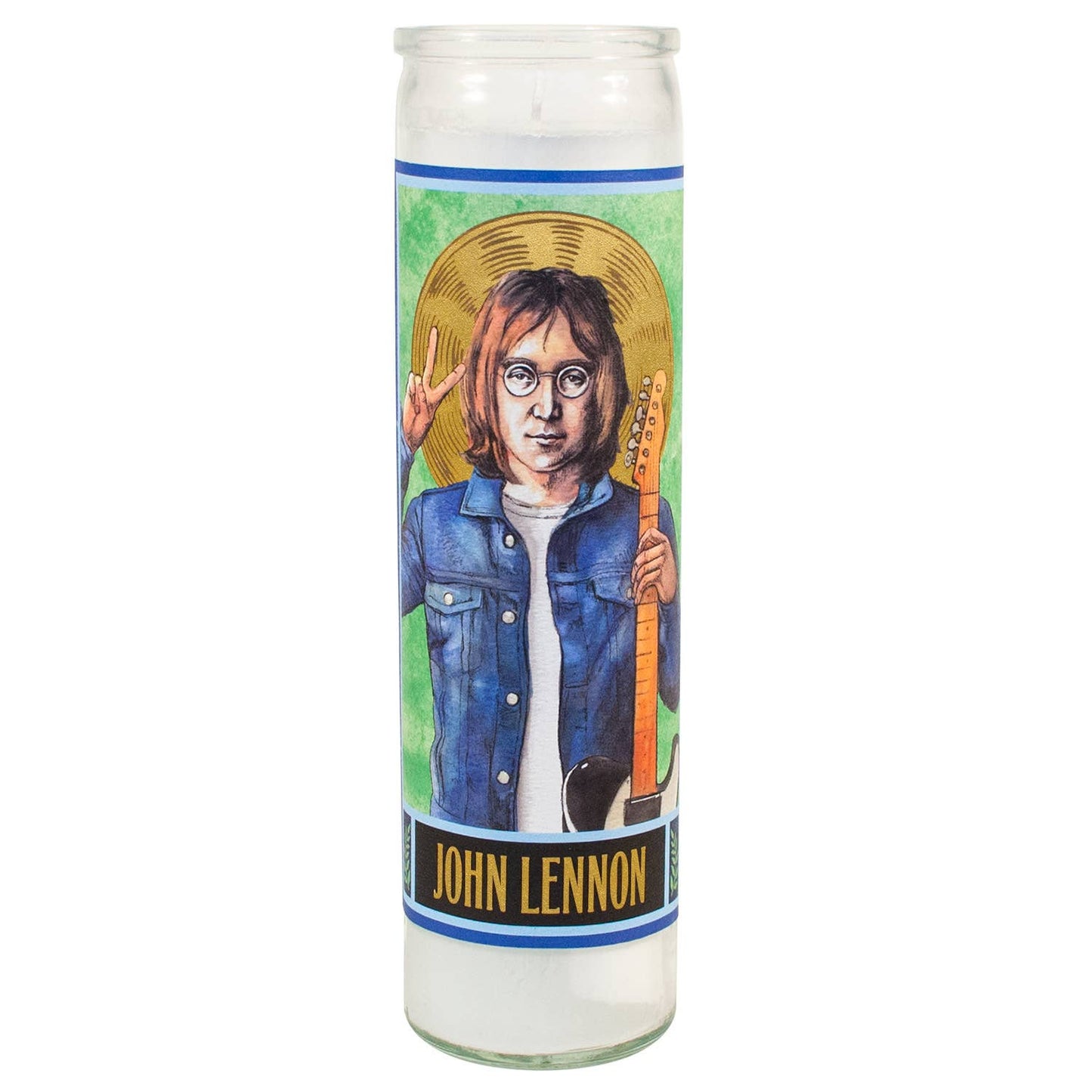 John Lennon Secular Saint Candle from The Unemployed Philosophers Guild