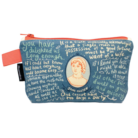 Jane Austen Zipper Bag by Unemployed Philosophers Guild