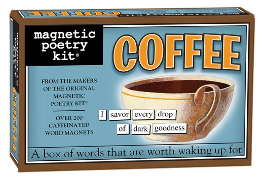 Coffee - Magnetic Poetry Kit