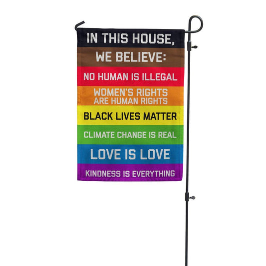 In This House... Garden Flag by Flags For Good
