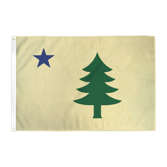 Maine 1901 Flag by Flags For Good