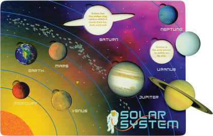 Solar System - Lift & Learn Puzzle by Maple Landmark