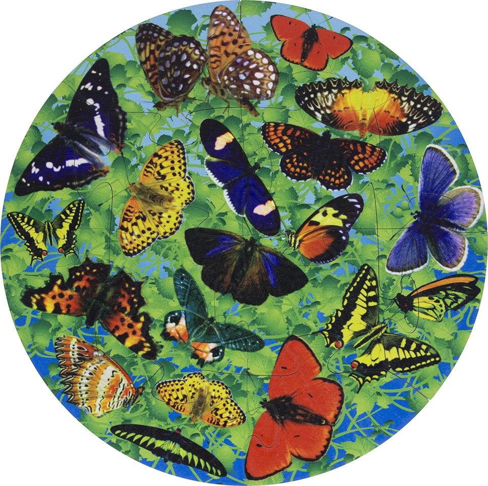 Butterflies - Shaped Puzzle by Maple Landmark
