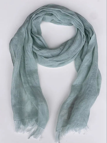 Linen Gauze Scarf by Vikolino