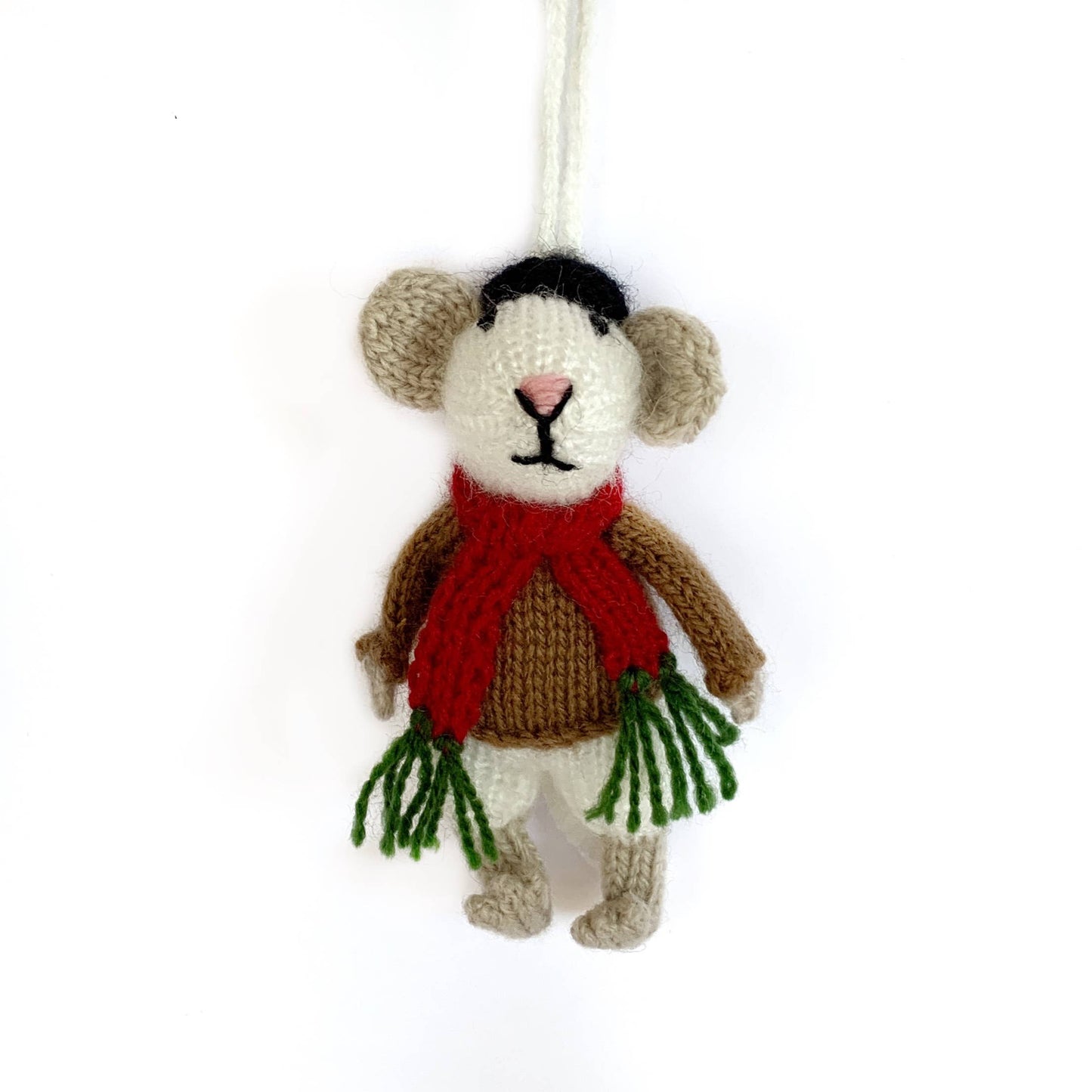 Mr. Mouse Premium Knit Wool Ornament from Ornaments 4 Orphans