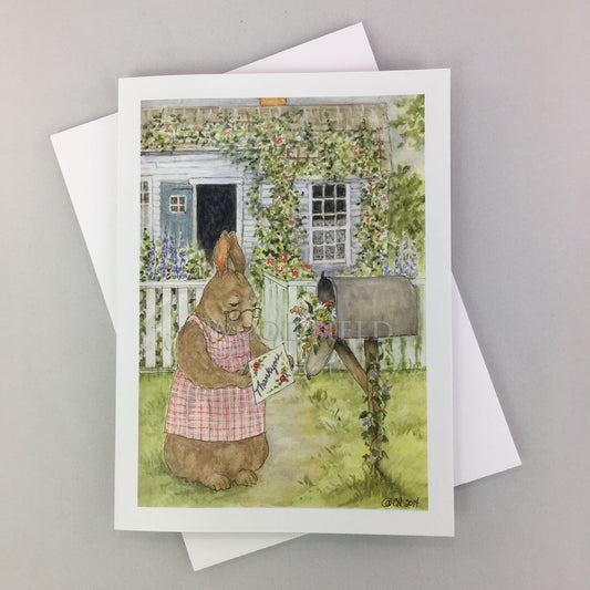 Thank You - Greeting Card by Woodfield Press