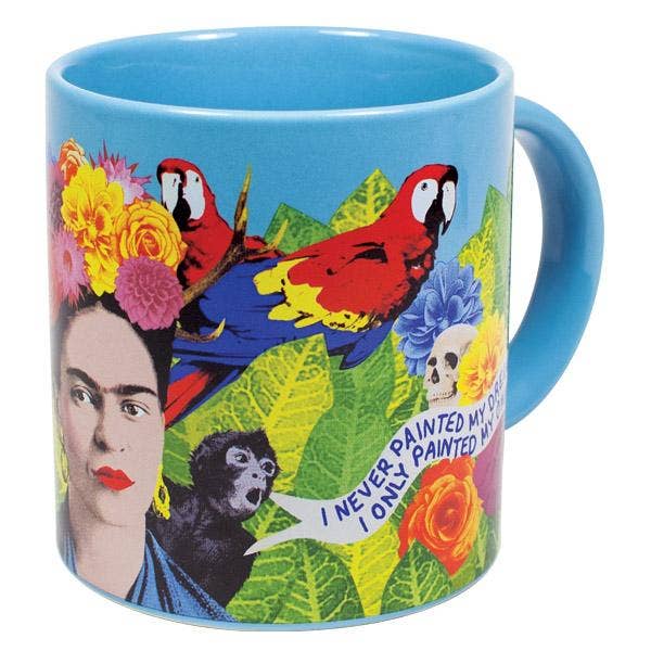 Frida Kahlo Art Coffee Mug from Unemployed Philosophers Guild