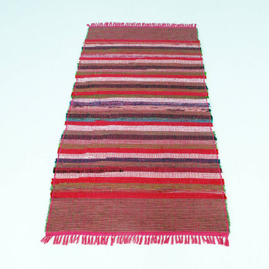 Priya Handmade Cotton Rag Rug from Paper High