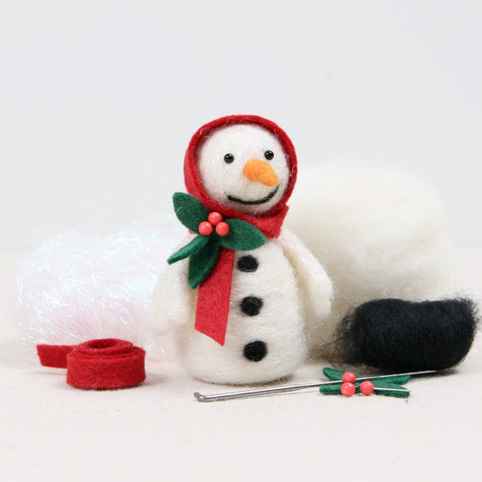 Sorina Snowman Needle Felting Kit by Benzie Design