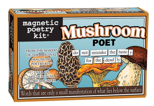 Mushroom Poet - Magnetic Poetry Kit