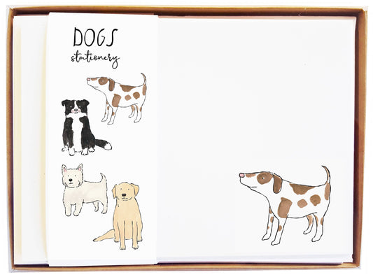 Dogs Stationery by Molly O