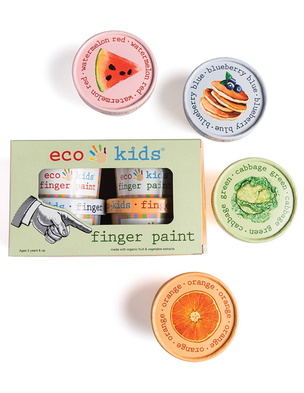 Finger Paint Set by Eco-Kids