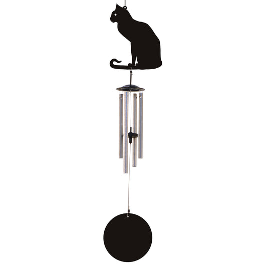 Cat - Jacob's Silhouette Wind Chime