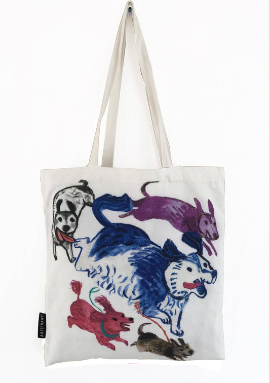 Off Leash Tote Bag by Artiphany