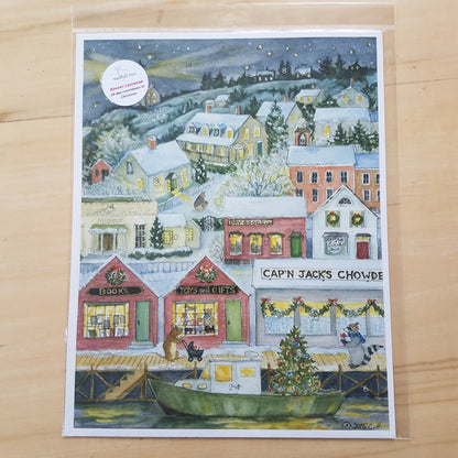 Seaport - Advent Calendar by Woodfield Press