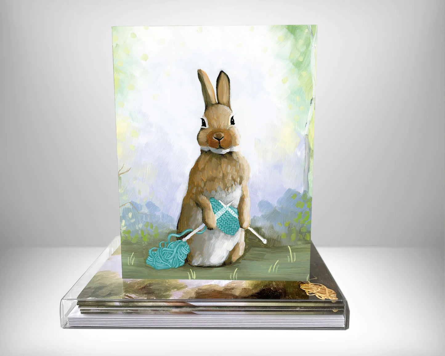 Always Knitting Greeting Card Box Set by Kim Ferreira (Joie de Vivre)