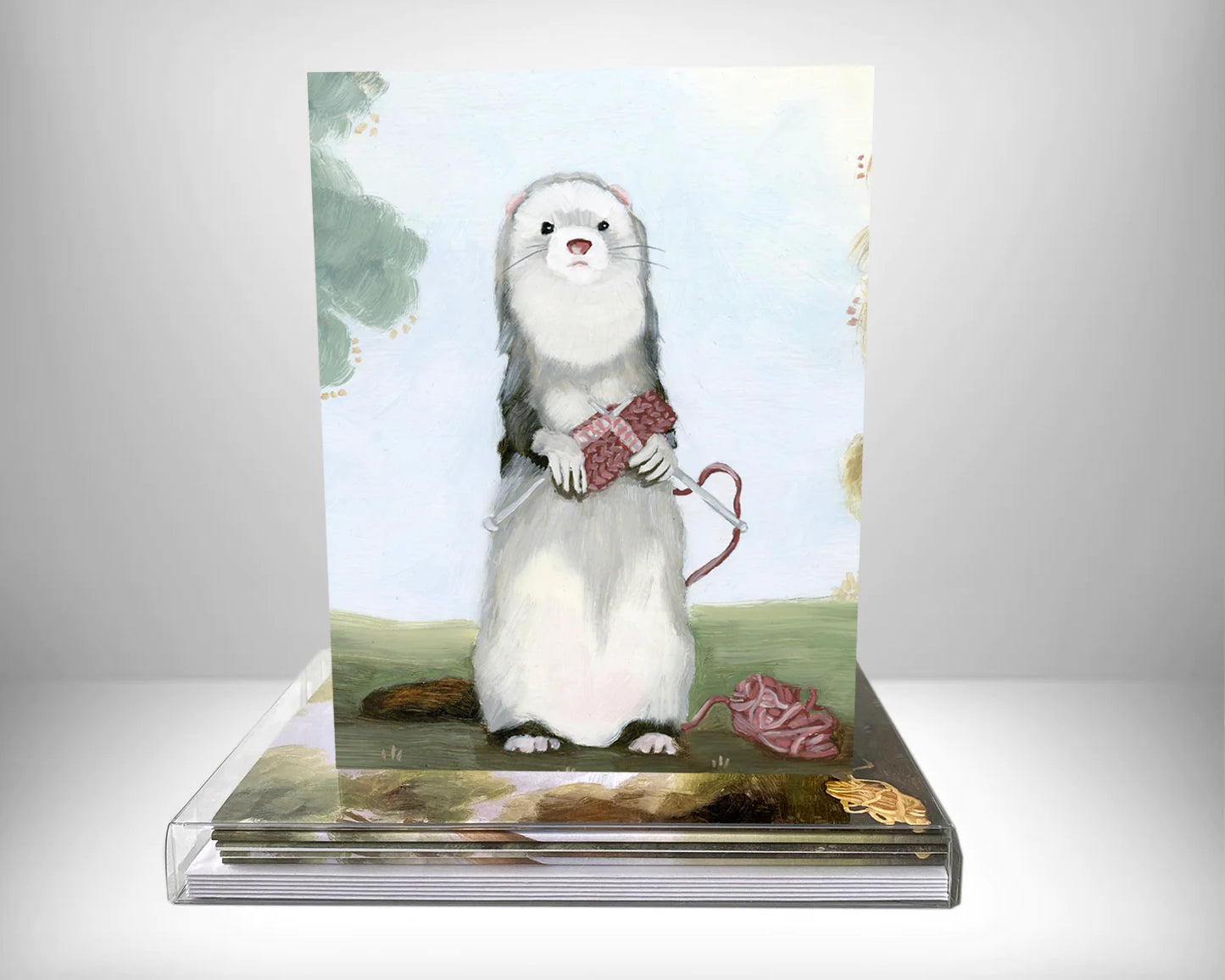 Always Knitting Greeting Card Box Set by Kim Ferreira (Joie de Vivre)