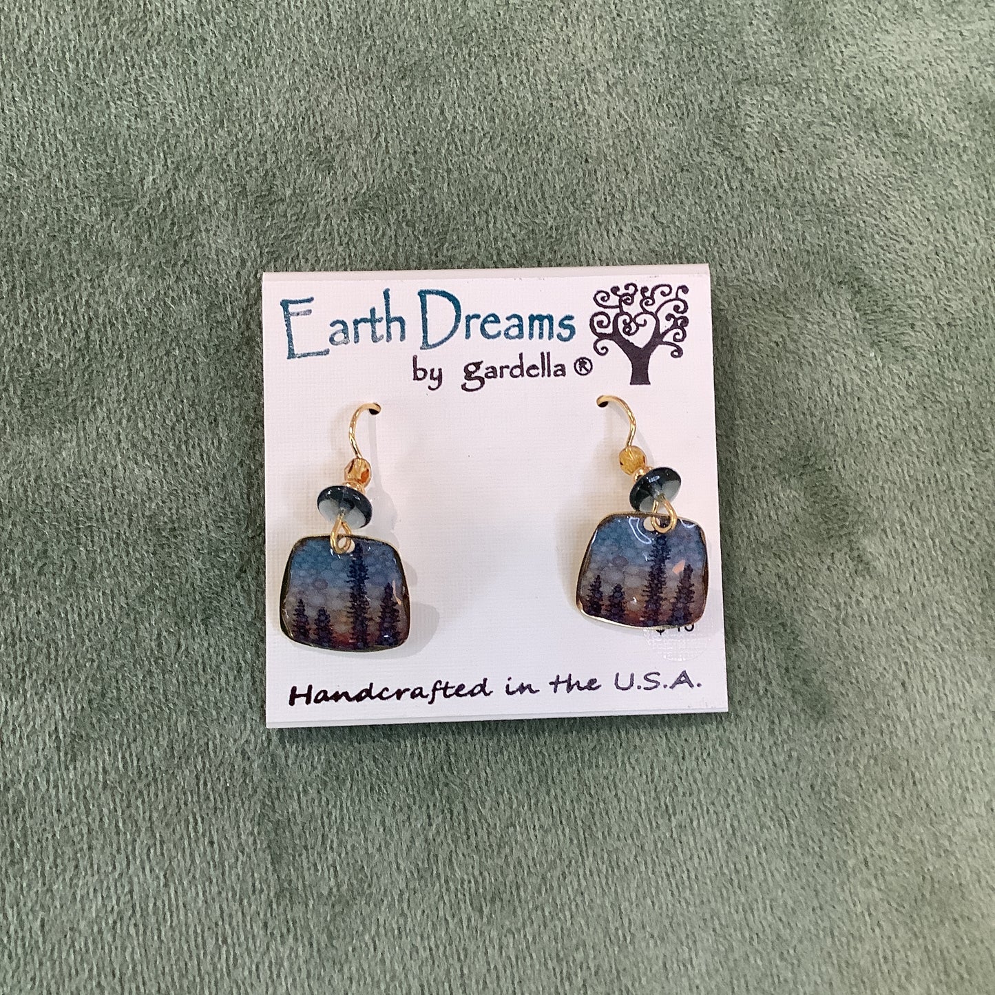 Northern Lights Earrings by Earth Dreams Jewelry
