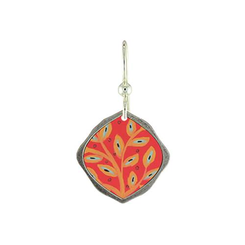 Tangerine earrings by Earth Dreams Jewelry