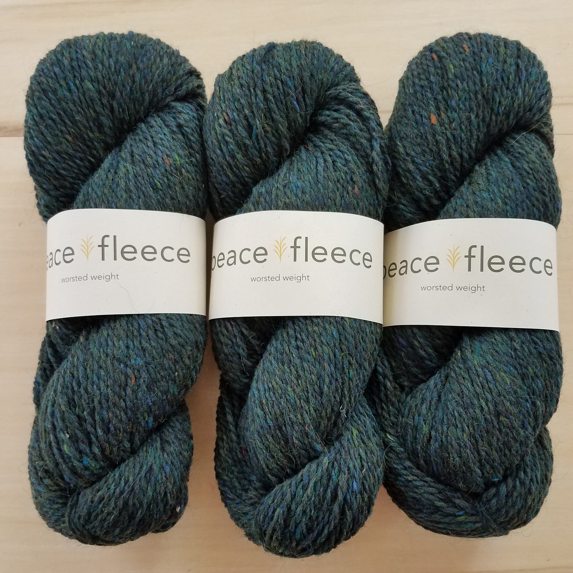 Peace Fleece Worsted: Gonna Be Alright Green - Maine Yarn & Fiber Supply