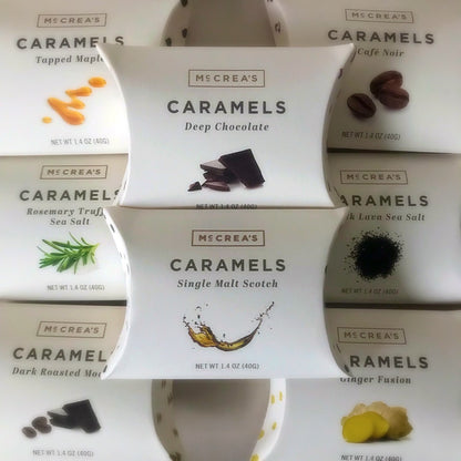 Deep Chocolate Pillow Pack By McCrea's Fine Caramels