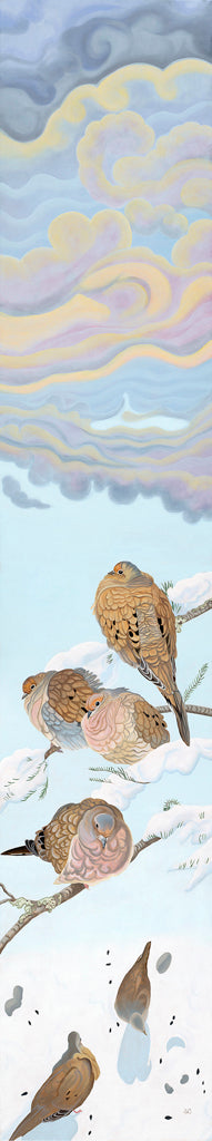 Mourning Doves - Greeting Card by Color Afoot Press
