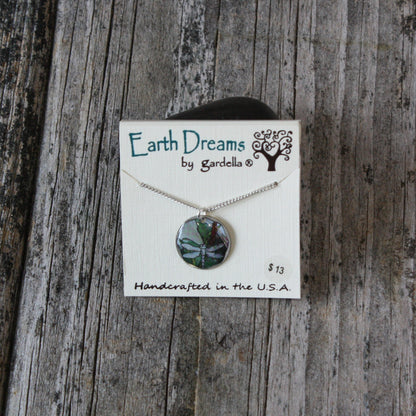 Dragonfly 18in necklace & Earrings by Earth Dreams Jewelry