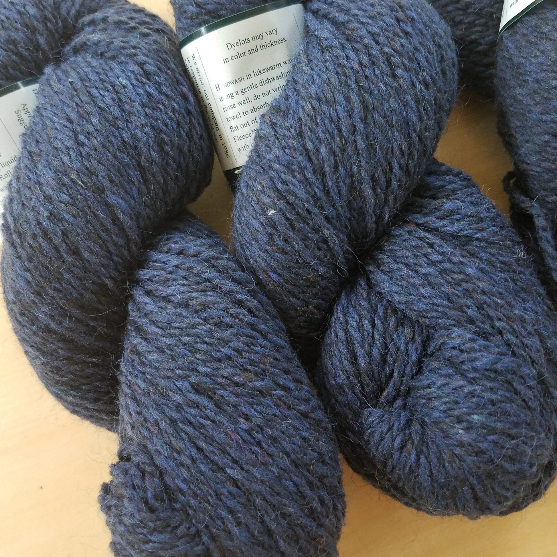Peace Fleece Worsted: Patience Blue - Maine Yarn & Fiber Supply